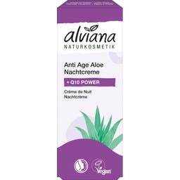 alviana Naturkosmetik +Q10 POWER Anti Age Aloe Night Cream Q1 - 50 ml