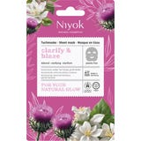 Niyok Clarifying sheet mask Clarify & Blaze