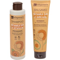 La Saponaria Nährendes Haarpflege Set - 350 ml