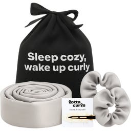 lotta curls Lockenband Satin Cotton Set - Champagne