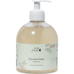 100% Pure Shower Gel - Large - Coconut Lime