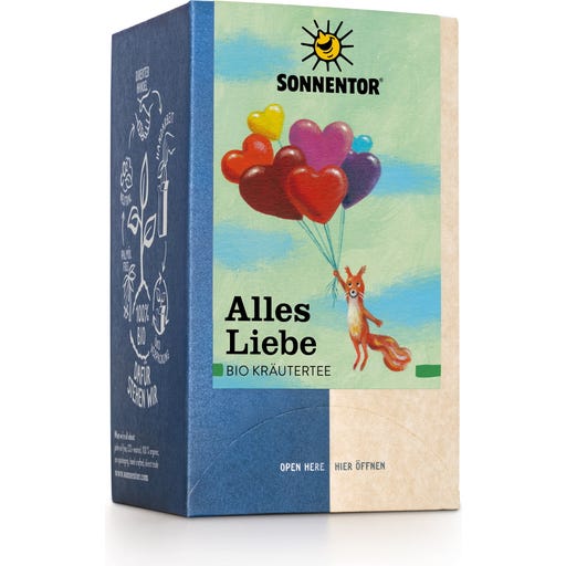 Sonnentor Tè dell'Amore - Bustine, 18 pz.