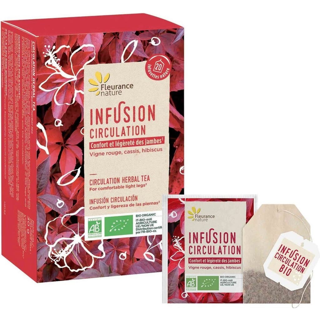 Circulation Tea Fleurance Nature Organic Herbal Tea