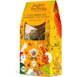 Bio čaj Cold Brew Tee - Limonska trava, citrusi in ingver - 7 čajnih vrečk