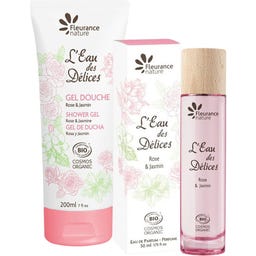 Fleurance Nature L'Eau des Délices Gift Set - Rose & Jasmin