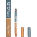 Long Lasting Kingsize Eyeshadow Duo Pencil - 101L - Champagne/Dusty Blue