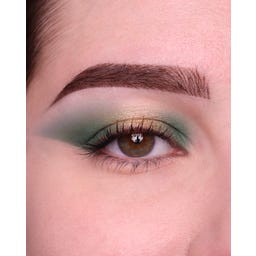 puroBIO cosmetics Langvarig Kingsize Øyenskygge Duo Blyant - 102L - Gold/Moss Green