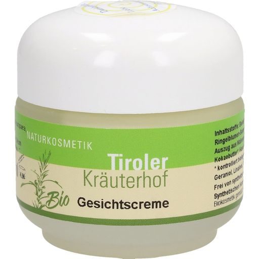 Tiroler Kräuterhof Bio krém na tvár - 30 ml