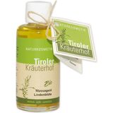 Tiroler Kräuterhof Masažno olje bio cvetovi lipe
