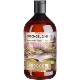 Sommeredition - Żel pod prysznic 2 w 1, kwiat wiśni Bio i matcha Bio - 500 ml