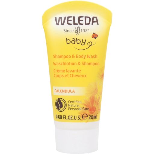 Weleda Calendula-pesulotion & shampoo - mini - 20 ml