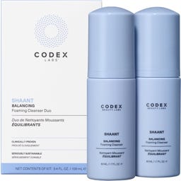 CODEX LABS SHAANT Balancing Foaming Cleanser - 2 x 50ml