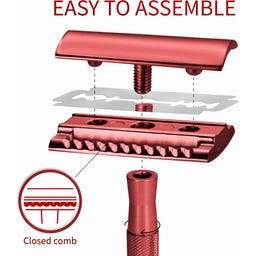 Bambaw Rakhyvel med hållare - Red