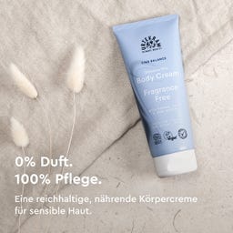 URTEKRAM Fragrance Free Body Cream - 200 ml