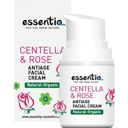 Essentiq Crema Facial Antiedad Centella & Rosa - 50 ml