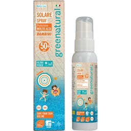 greenatural Kids Sonnenspray LSF 50 + - 100 ml