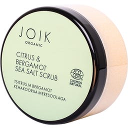 JOIK Organic Citrus & Bergamot Sea Salt Scrub COS NAT - 240 g