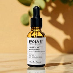 Evolve Organic Beauty Sunless Glow Tanning Drops - 30 ml