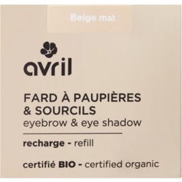 Avril Eyeshadow Refill - Beige mat