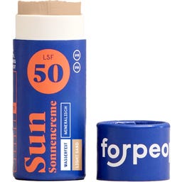 Feste Sonnencreme - LSF 50 Mini Light Sand - 20 g