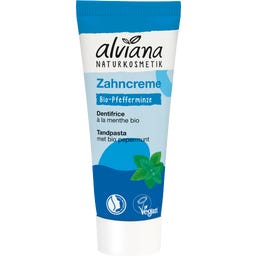 alviana Naturkosmetik Organic Peppermint Toothpaste - 75 ml