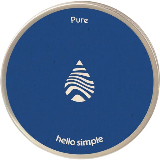 hello simple Deocreme Natural - 50 g