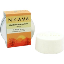 NICAMA Outdoordusche 2-in-1 Natur - 60 g in der Dose
