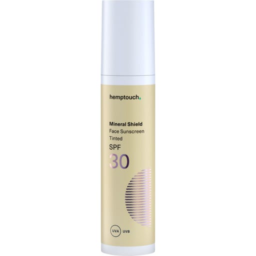 Hemptouch Tinted Mineral Shield Face Sunscreen SPF 30, 50 ml 