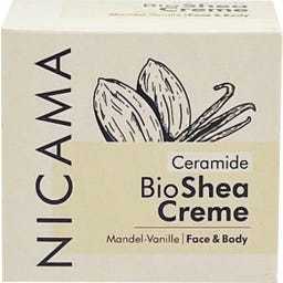 NICAMA Ceramide Bio Sheacreme Mandel-Vanille - 50 ml