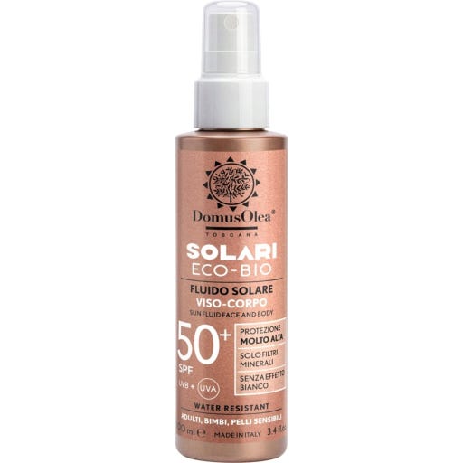 Domus Olea Toscana Sonnenfluid Gesicht & Körper SPF 50+ - 100 ml