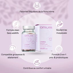 Omum L'Intime Nutricosmétique - 60 gélules