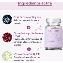 Omum L'Intime Nutricosmétique - 60 gélules