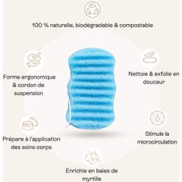 Éponge Konjac Corps Exfoliante 