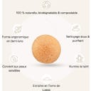 Éponge Konjac Visage Exfoliante & Purifiante 