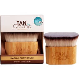 TAN Organic Bamboo Kabuki Body Brush - 1 ks