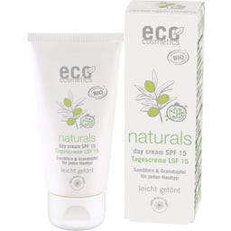 eco cosmetics Ansiktskrem SPF 15, tonet
