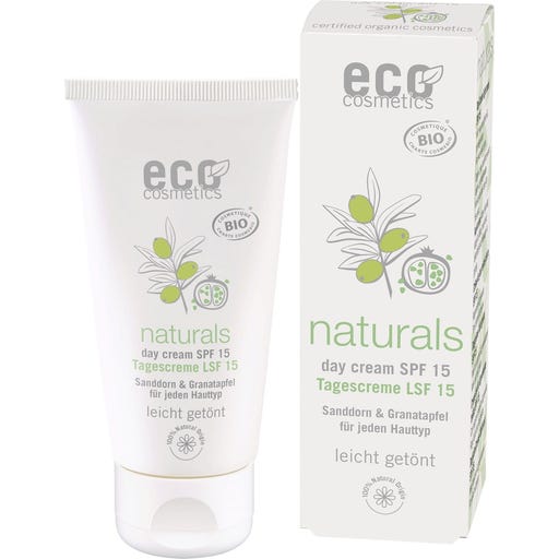 eco cosmetics Gesichtscreme LSF 15 getönt