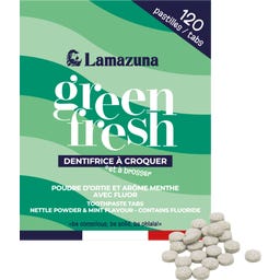 Lamazuna green fresh Toothpaste Tabs 