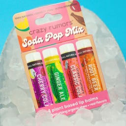 Crazy Rumors Mixed Pack Soda Pop Lip Balm - 1 sada