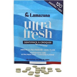 Lamazuna Ultrafriske tannpusstabletter - 120 Stk