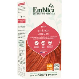 Emblica Plantehårfarge Varm Kastanjebrun 4.4 - 100 g