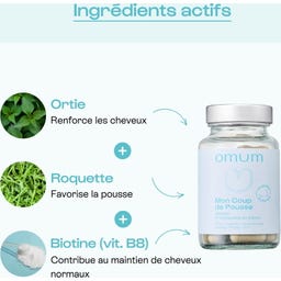 Omum Mon Coup de Pousse Nutricosmétique - 60 gélules