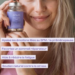 Omum Mon Cycle Zen Nutricosmétique - 60 gélules