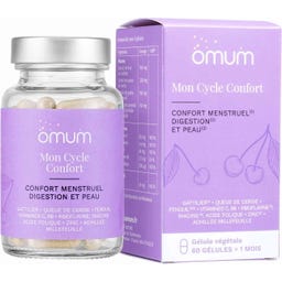 Omum Mon Cycle Confort Kosttilskudd - 60 Kapsler