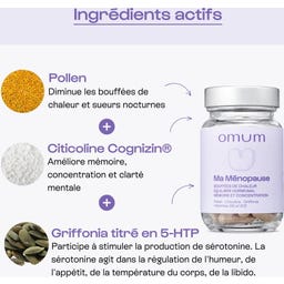 Omum Ma Ménopause Complément Alimentaire - 42 gélules