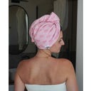 lotta curls Turban za kosu - pink