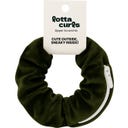 lotta curls Gumička do vlasov so zipsom - Olive