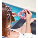 lotta curls Zipper Scrunchie - Blush