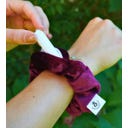 lotta curls Zipper Scrunchie - Berry