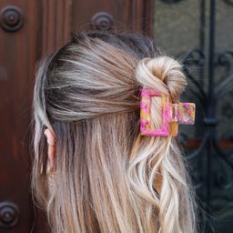 lotta curls Spona do vlasů - pink/orange